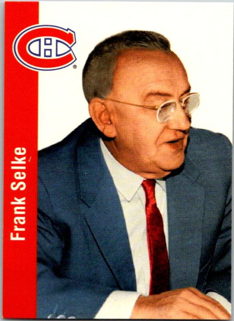 1994-95 Parkhurst Missing Link #85 Frank Selke Montreal Canadiens V51486 Image 1