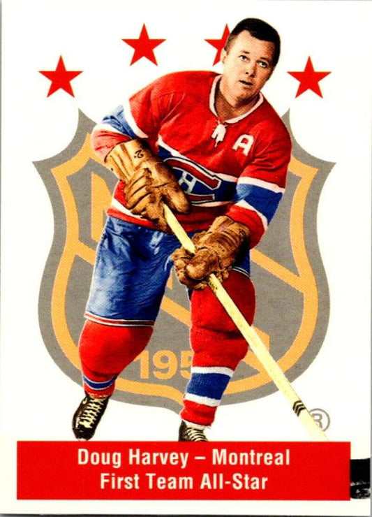 1994-95 Parkhurst Missing Link #136 Doug Harvey AS  Montreal Canadiens  V51488 Image 1