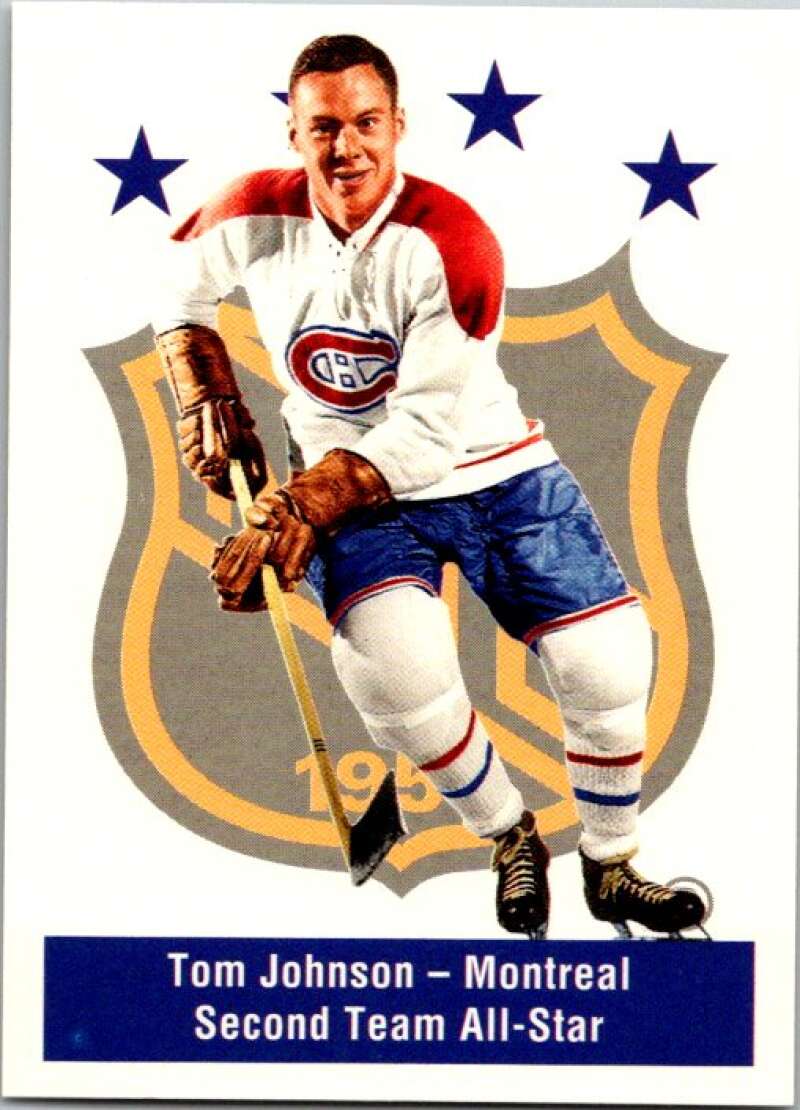 1994-95 Parkhurst Missing Link #143 Tom Johnson AS Montreal Canadiens V51492 Image 1