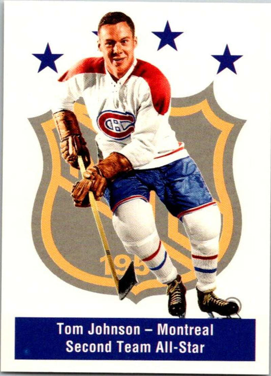 1994-95 Parkhurst Missing Link #143 Tom Johnson AS  Montreal Canadiens  V51492 Image 1