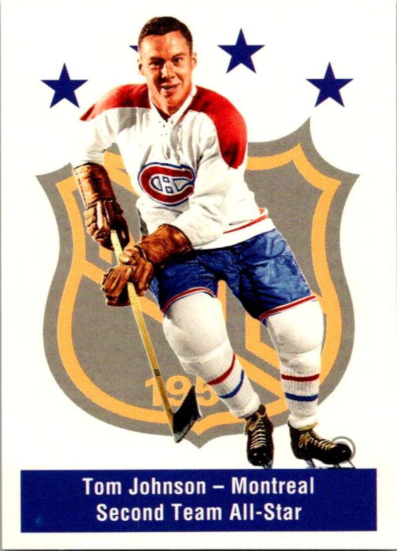 1994-95 Parkhurst Missing Link #143 Tom Johnson AS Montreal Canadiens V51493 Image 1