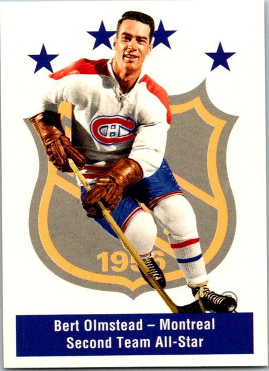 1994-95 Parkhurst Missing Link #146 Bert Olmstead AS  Montreal Canadiens  V51494 Image 1