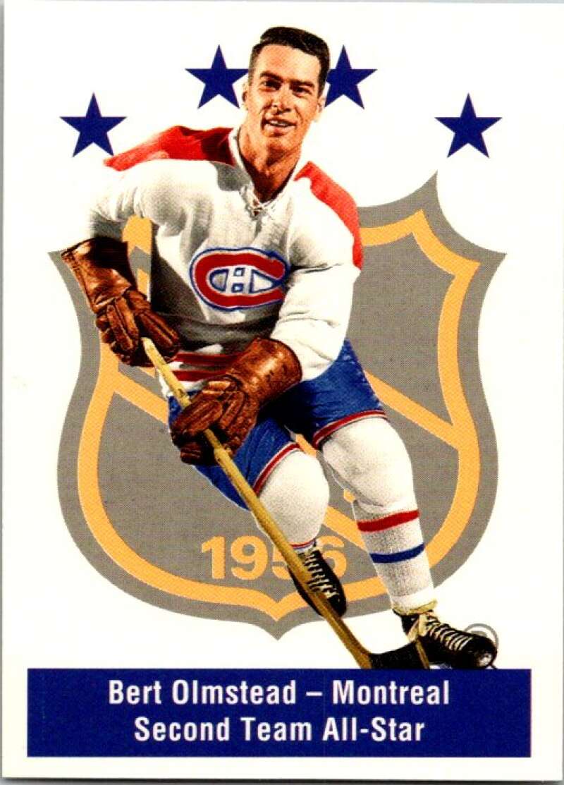 1994-95 Parkhurst Missing Link #146 Bert Olmstead AS Montreal Canadiens V51495 Image 1