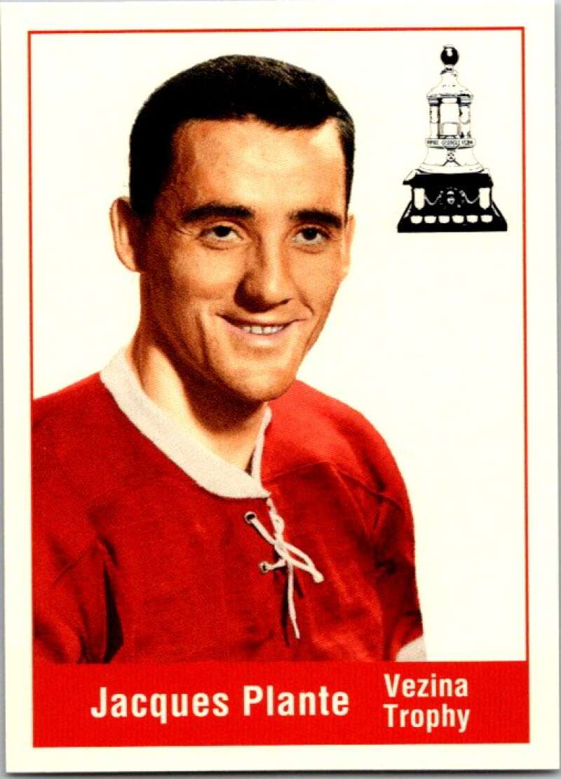 1994-95 Parkhurst Missing Link #151 Jacques Plante AW Montreal Canadiens V51503 Image 1