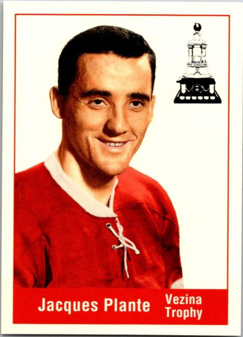 1994-95 Parkhurst Missing Link #151 Jacques Plante AW Montreal Canadiens V51504 Image 1