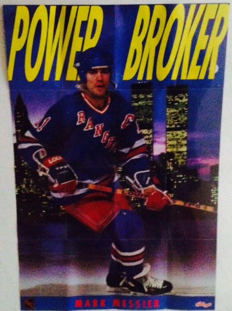 1992-93 Kelloggs Mini Poster Mark Messier - Sealed in Original Pack V51548 Image 2