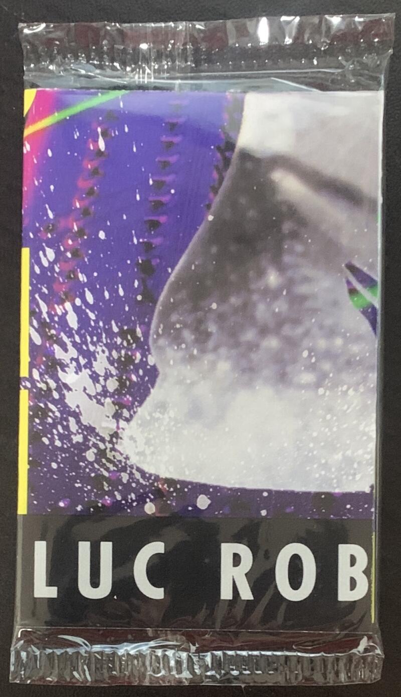 1992-93 Kelloggs Mini Poster Luc Robitaille - Sealed in Original Pack V51550 Image 1