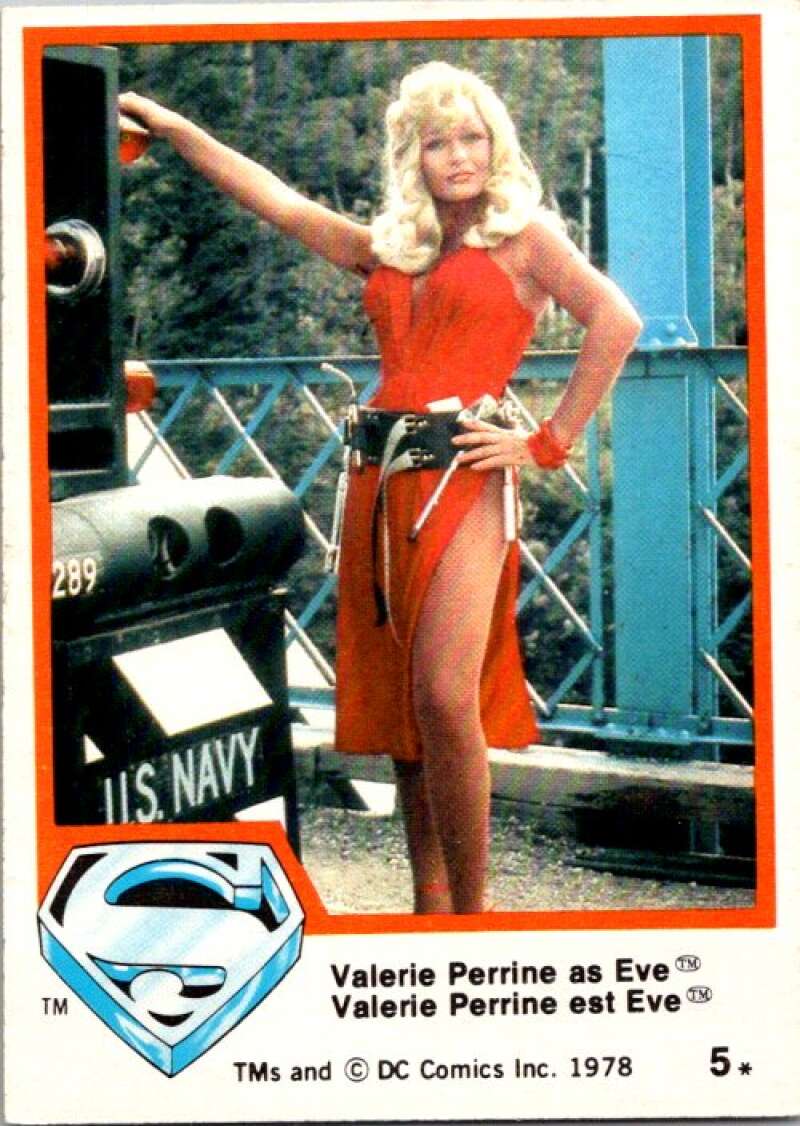 1978 OPC Superman #5 Valerie Perrine as Eve V51631 Image 1
