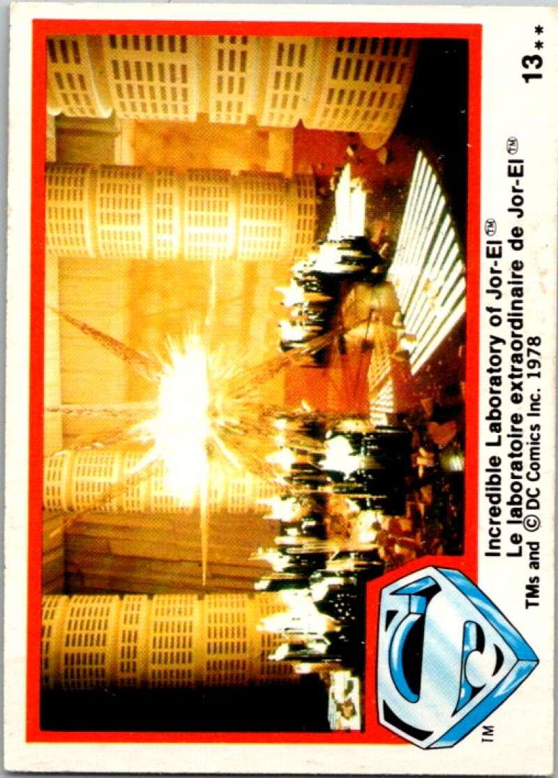 1978 OPC Superman #13 Incredible Laboratory of Jor-El V51672 Image 1