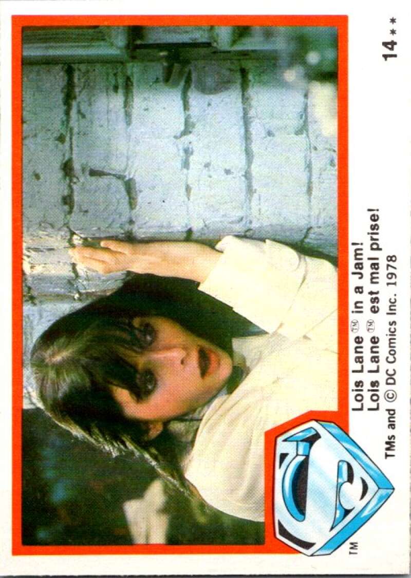 1978 OPC Superman #14 Lois Lane In a Jam! V51675 Image 1
