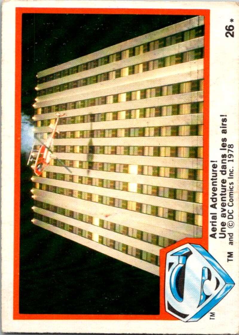 1978 OPC Superman #26 Aerial Adventure! V51742 Image 1