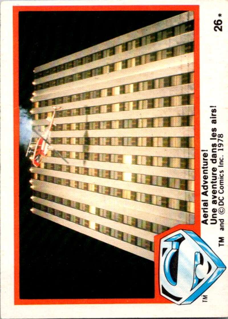 1978 OPC Superman #26 Aerial Adventure! V51743 Image 1