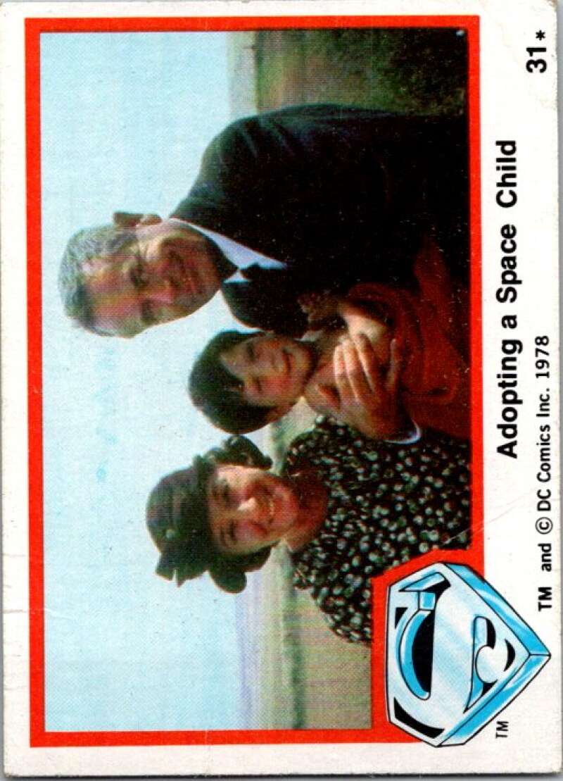 1978 Topps Superman #31 Adopting a Space Child V51767 Image 1