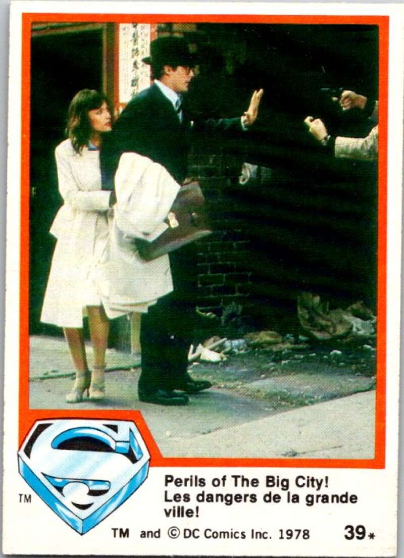 1978 OPC Superman #39 Perils of The Big City! V51807 Image 1