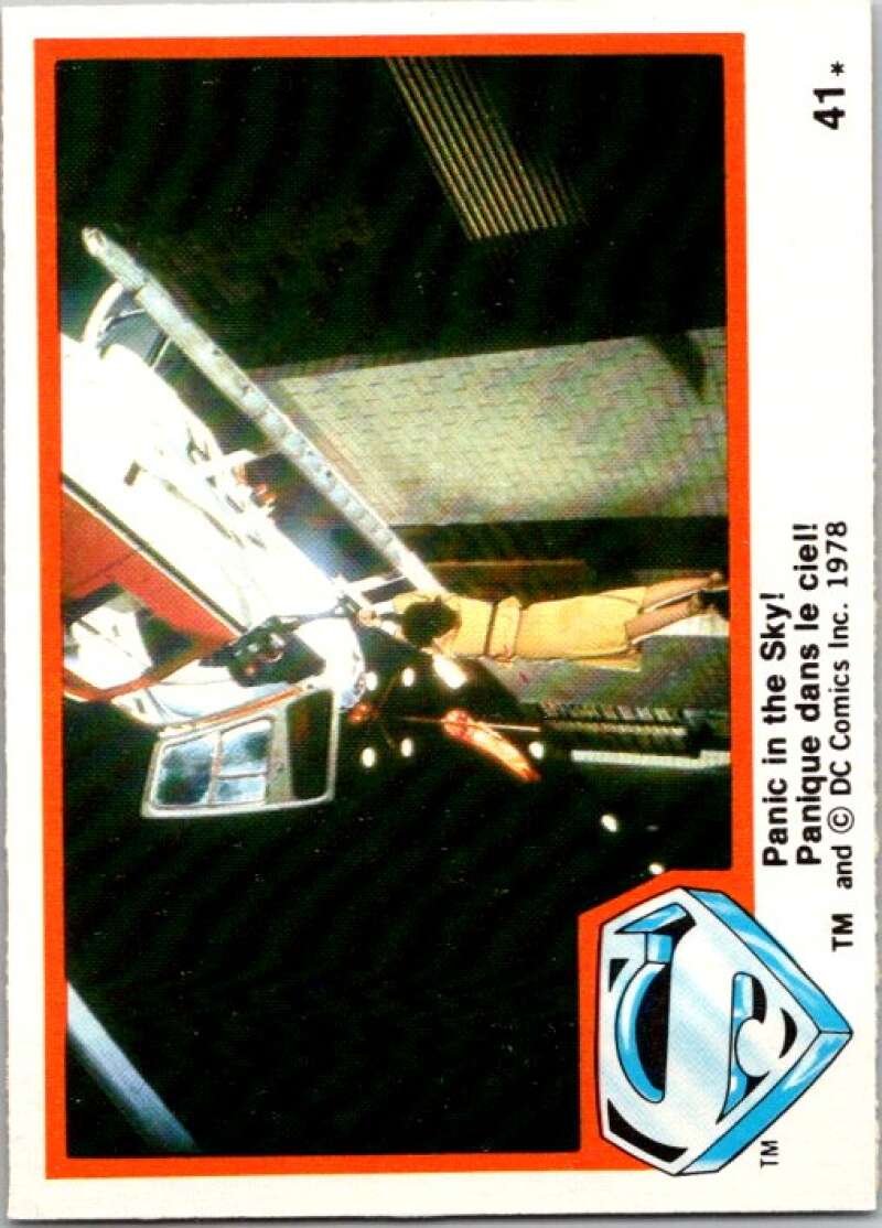 1978 OPC Superman #41 Panic In the Sky! V51815 Image 1