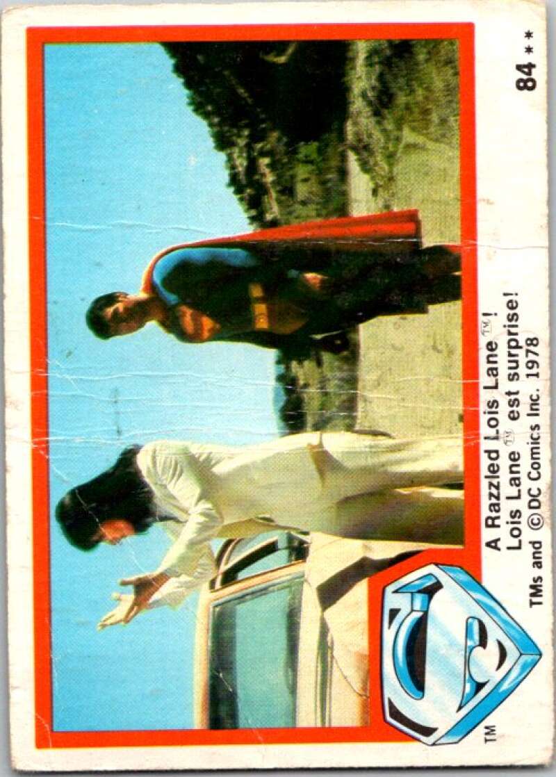 1978 OPC Superman #84 A Razzled Lois Lane! V52009 Image 1