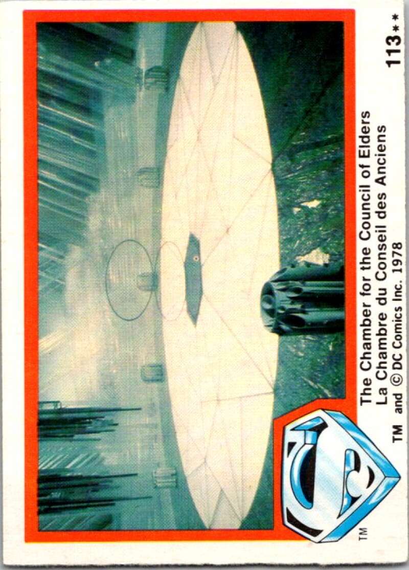 1984 OPC Superman #113 The Chamber of Council of Elders V52123 Image 1