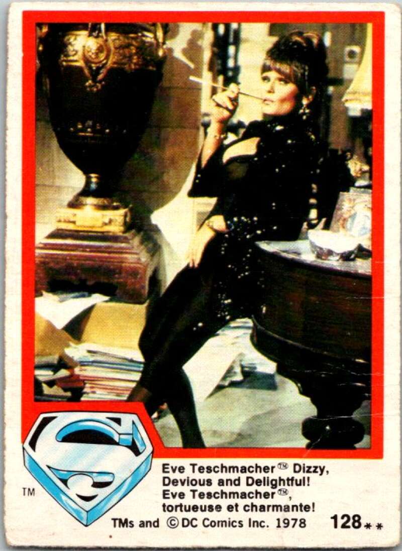 1978 OPC Superman #128 Eve Teschmacher : Dizzy/Devious V52168 Image 1