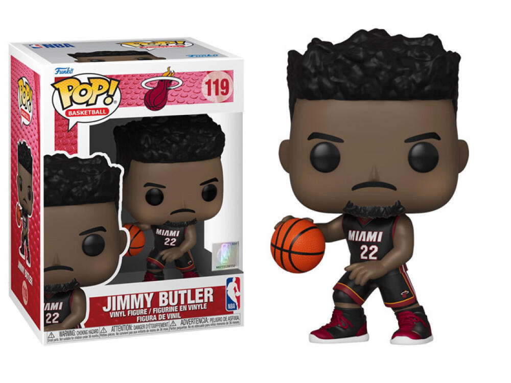 Funko Pop - 119 NBA Basketball - Jimmy Butler Heat Vinyl Figure Image 1