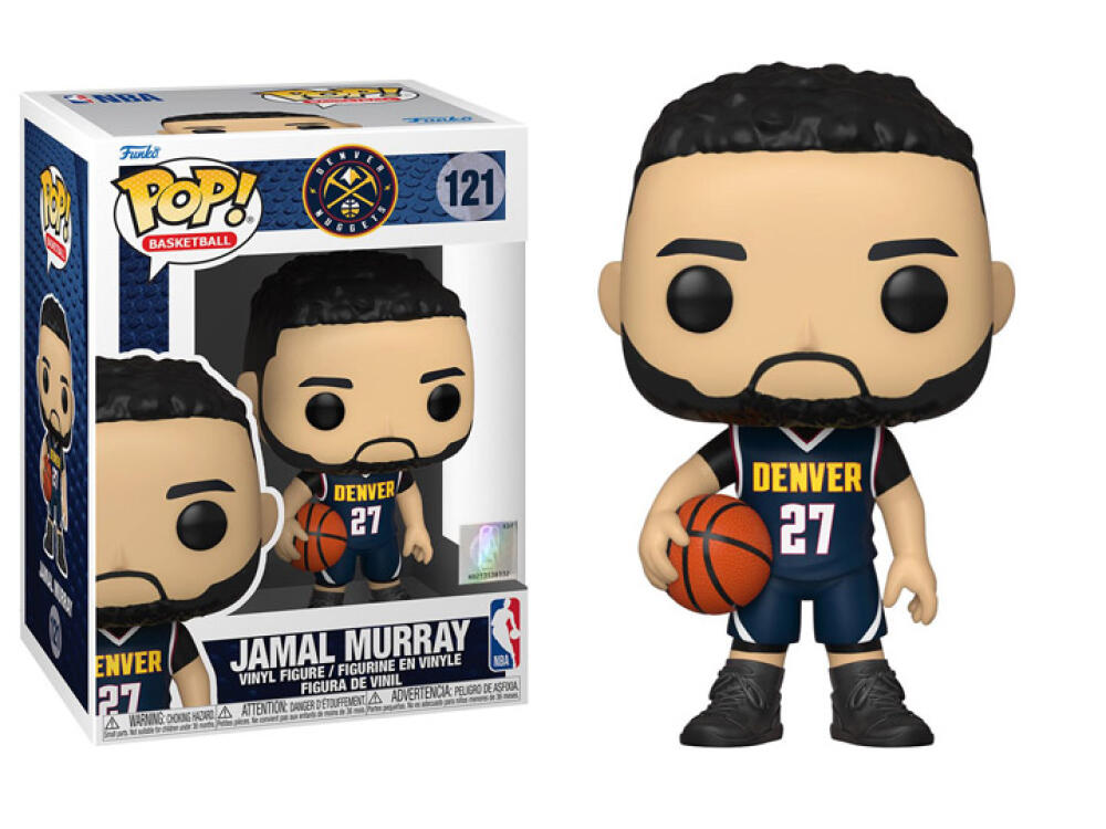 Funko Pop - 121 NBA Basketball - jamal Murray Nuggets Vinyl Figure Image 1