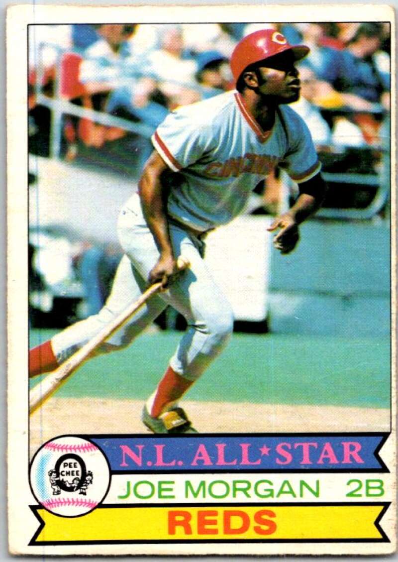 1979 OPC Baseball #5 Joe Morgan DP Cincinnati Reds V50281 Image 1