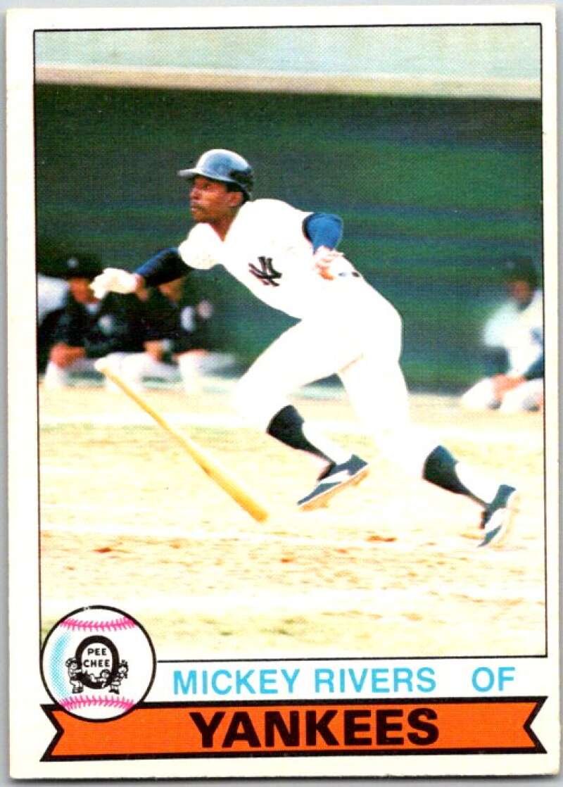 1979 OPC Baseball #24 Mickey Rivers New York Yankees V50295 Image 1