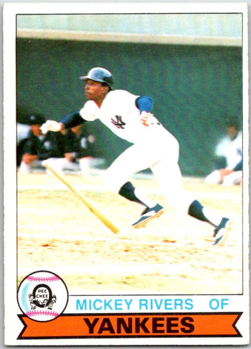 1979 OPC Baseball #24 Mickey Rivers New York Yankees V50296 Image 1