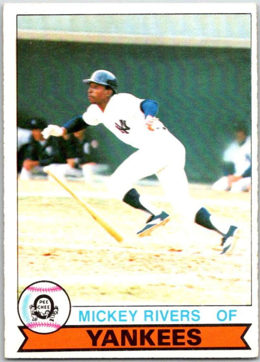 1979 OPC Baseball #24 Mickey Rivers  New York Yankees  V50296 Image 1