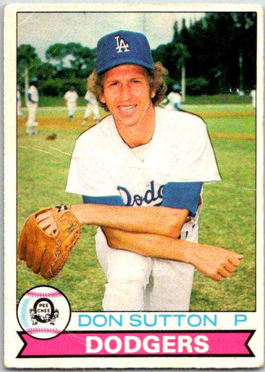 1979 OPC Baseball #80 Don Sutton  Los Angeles Dodgers  V50328 Image 1
