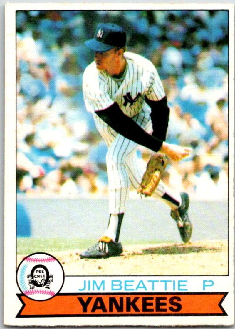 1979 OPC Baseball #86 Jim Beattie DP New York Yankees V50334 Image 1