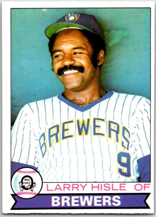 1979 OPC Baseball #87 Larry Hisle  Milwaukee Brewers  V50336 Image 1