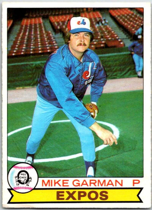 1979 OPC Baseball #88 Mike Garman  Montreal Expos  V50337 Image 1