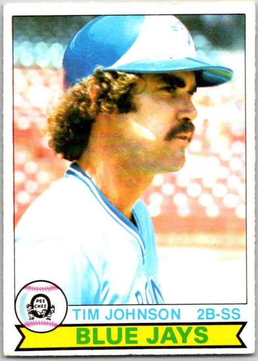 1979 OPC Baseball #89 Tim Johnson  Toronto Blue Jays  V50338 Image 1
