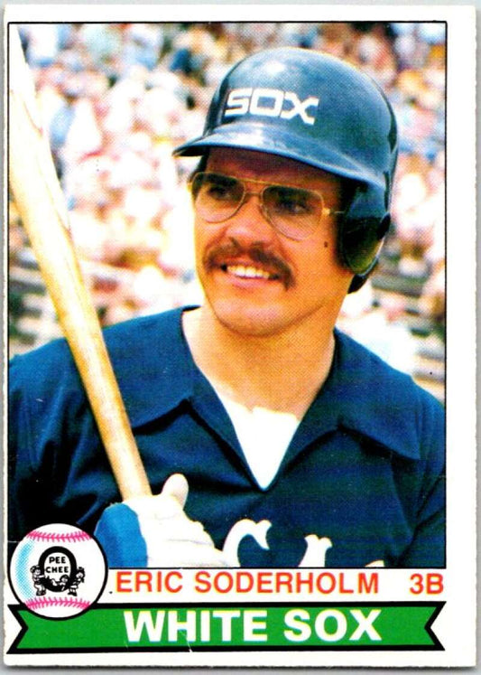 1979 OPC Baseball #93 Eric Soderholm  Chicago White Sox  V50341 Image 1