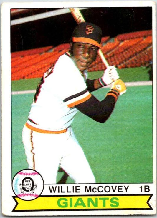 1979 OPC Baseball #107 Willie McCovey  San Francisco Giants  V50352 Image 1