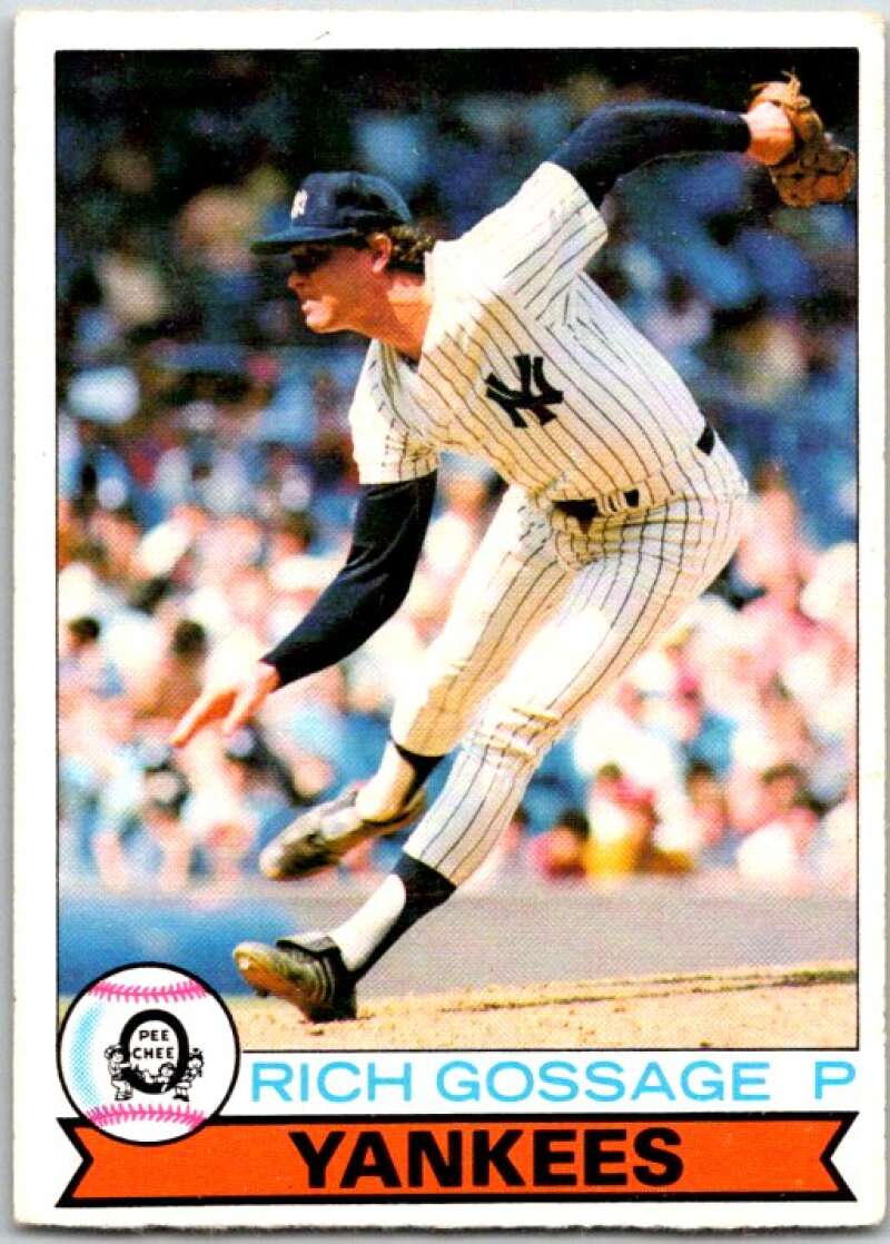 1979 OPC Baseball #114 Rich Gossage New York Yankees V50360 Image 1