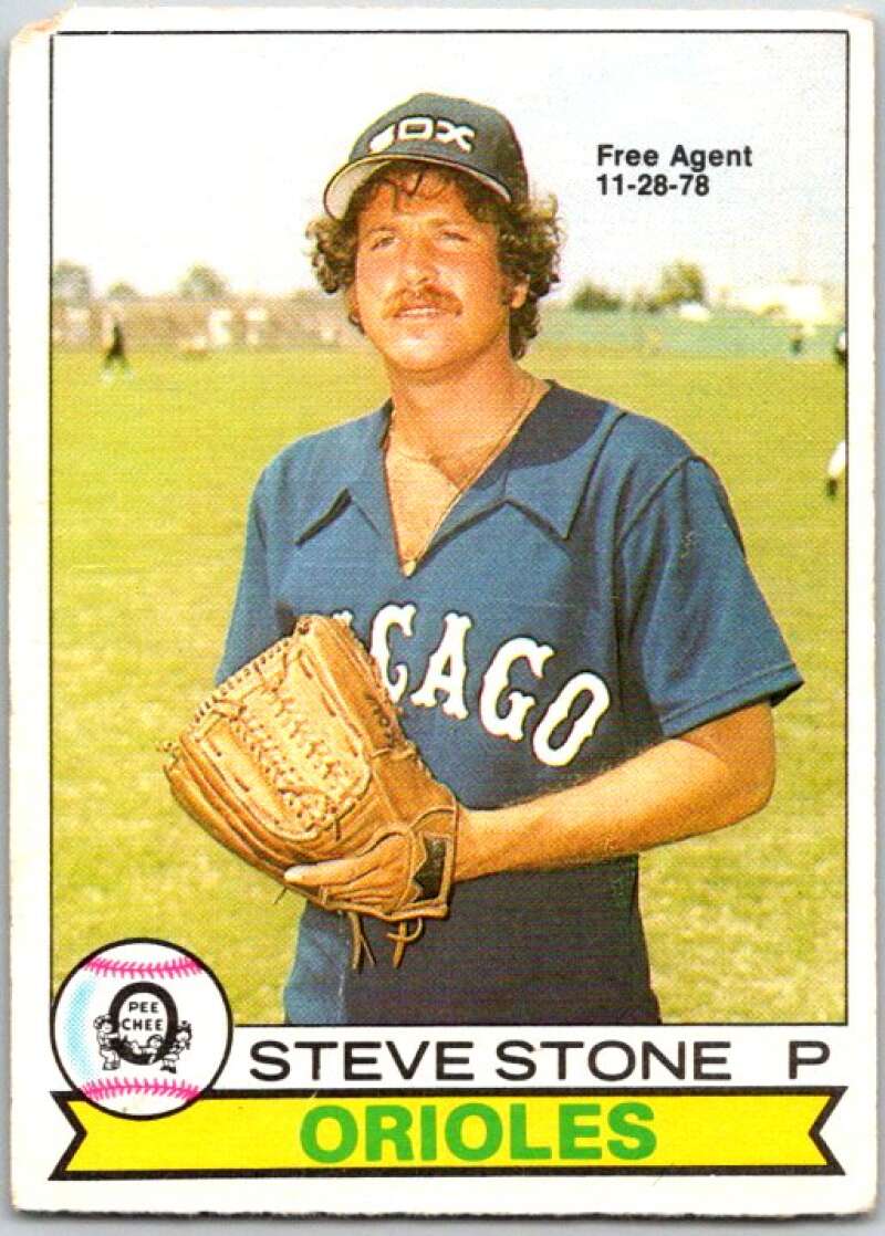 1979 OPC Baseball #115 Steve Stone Chicago White Sox V50361 Image 1