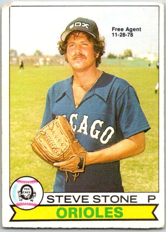 1979 OPC Baseball #115 Steve Stone  Chicago White Sox  V50361 Image 1