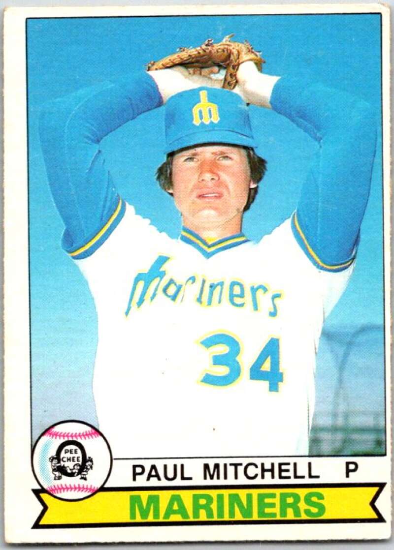 1979 OPC Baseball #118 Paul Mitchell Seattle Mariners V50364 Image 1