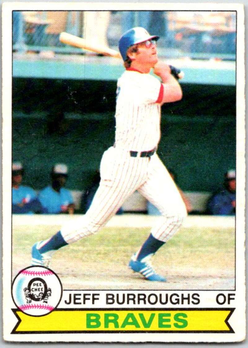 1979 OPC Baseball #124 Jeff Burroughs Atlanta Braves V50370 Image 1
