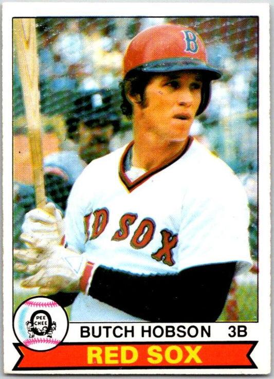 1979 OPC Baseball #136 Butch Hobson  Boston Red Sox  V50381 Image 1