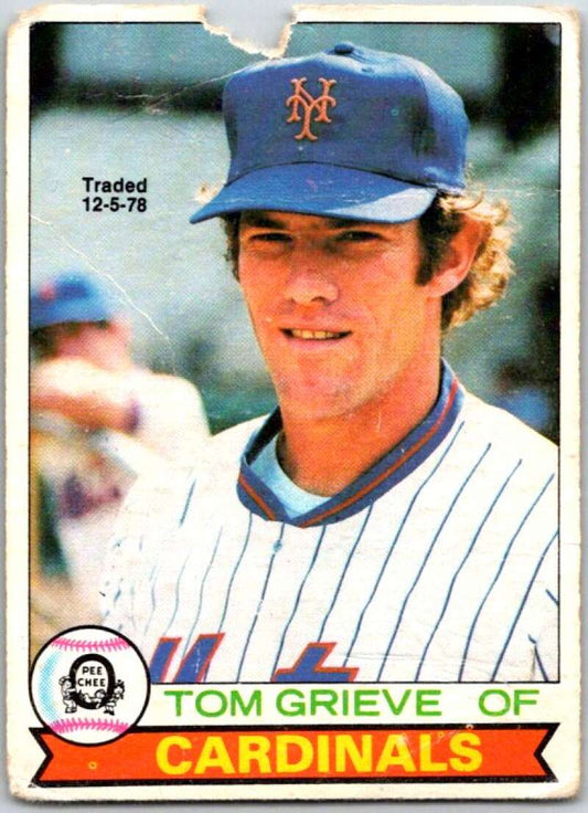 1979 OPC Baseball #138 Tom Grieve  New York Mets  V50382 Image 1