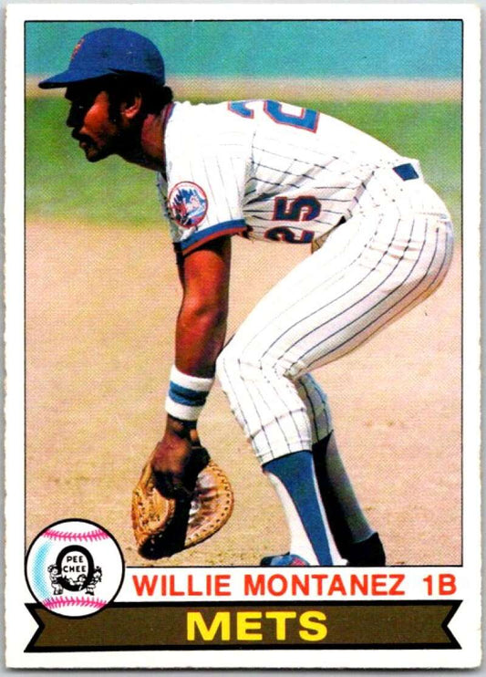 1979 OPC Baseball #153 Willie Montanez  New York Mets  V50388 Image 1