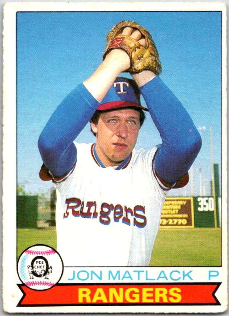 1979 OPC Baseball #159 Jon Matlack Texas Rangers V50390 Image 1