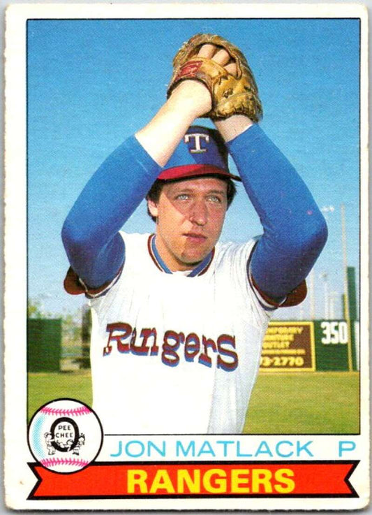 1979 OPC Baseball #159 Jon Matlack  Texas Rangers  V50390 Image 1