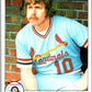 1979 OPC Baseball #162 Mike Tyson  St. Louis Cardinals  V50392 Image 1