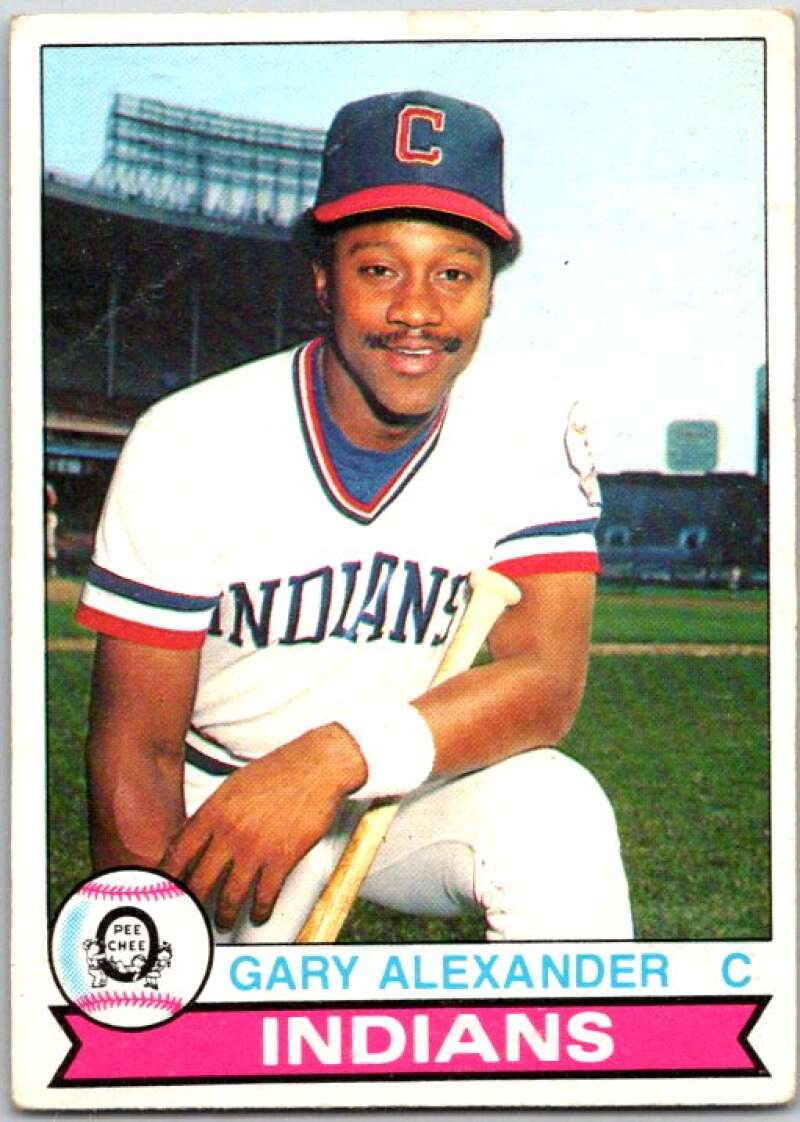 1979 OPC Baseball #168 Gary Alexander Cleveland Indians V50398 Image 1