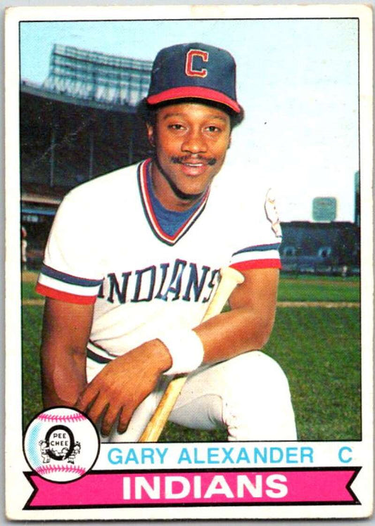 1979 OPC Baseball #168 Gary Alexander  Cleveland Indians  V50398 Image 1