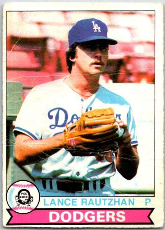 1979 OPC Baseball #193 Lance Rautzhan  Los Angeles Dodgers  V50412 Image 1