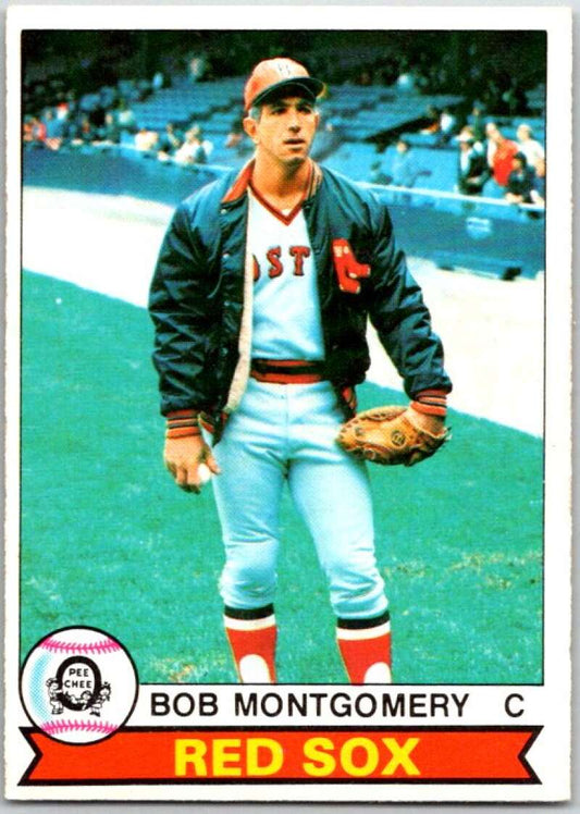 1979 OPC Baseball #219 Bob Montgomery  Boston Red Sox  V50438 Image 1